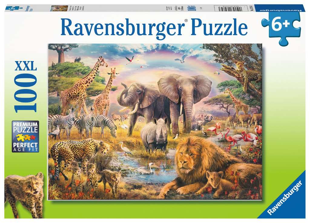 Ravensburger Boys African Safari, Xxl 100 Piece Jigsaw Puzzle - Image 2