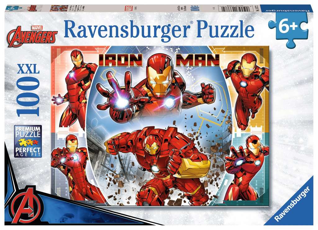 Ravensburger Boys Children's Puzzle 100 Xxl Pieces - Marvel Iron Man - Image 2