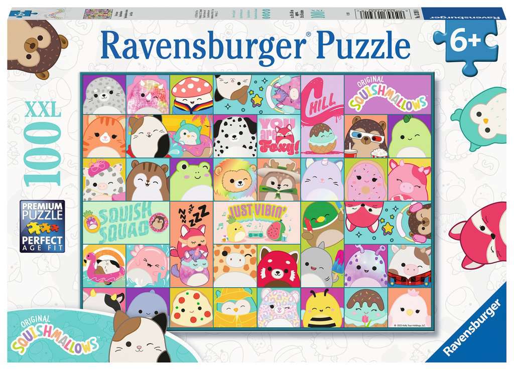 Ravensburger Squishmallows XXL 100 piece Jigsaw Puzzle