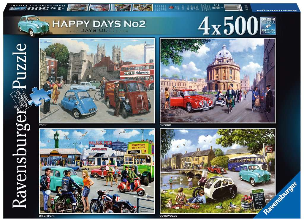 500 pieces - Happy Days No 2           4x500p