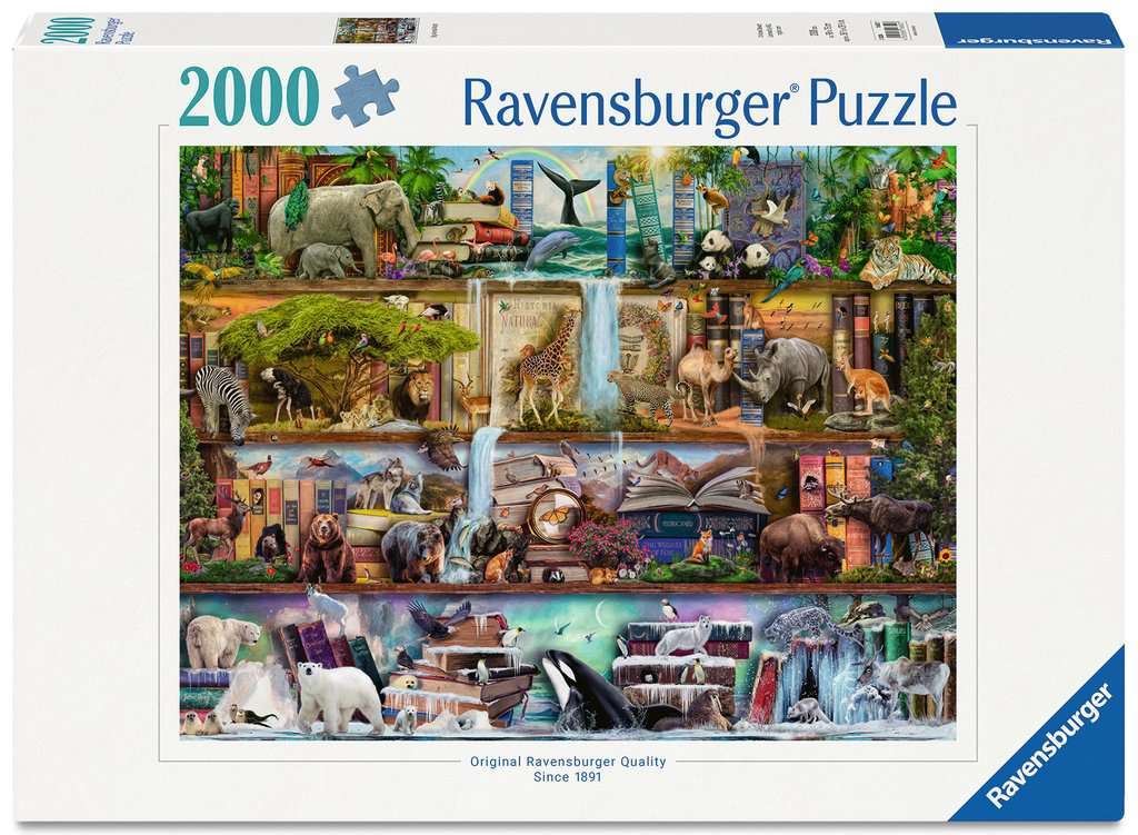 Ravensburger 2000 Piece Puzzle Wild Animal Kingdom Jigsaw | New & Sealed - Image 6
