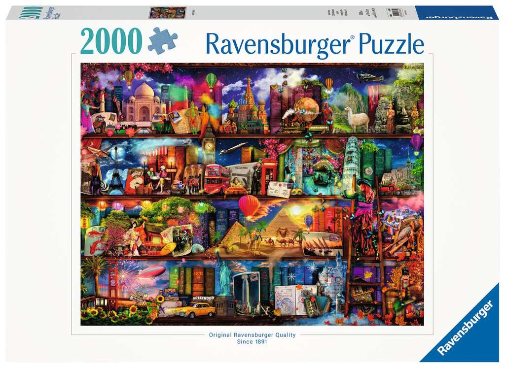 Ravensburger Puzzle 16685 World Of Books 2000 Pieces Jigsaw - New/Sealed - Image 3