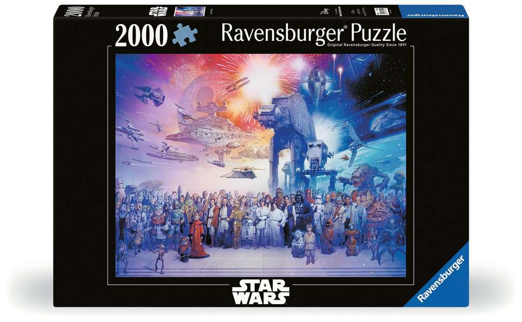 Adult puzzle 2000 pieces - Star Wars Universe