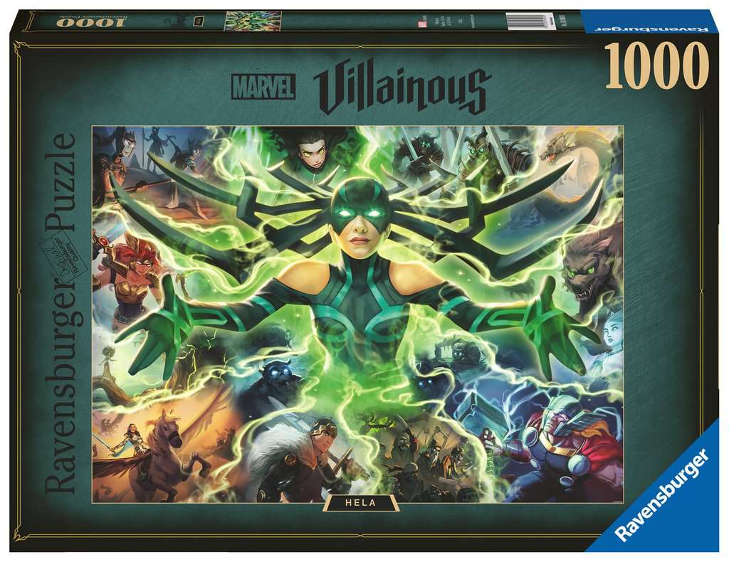 Ravensburger Marvel Villainous Hela 1000 Piece Jigsaw Puzzles - Image 4