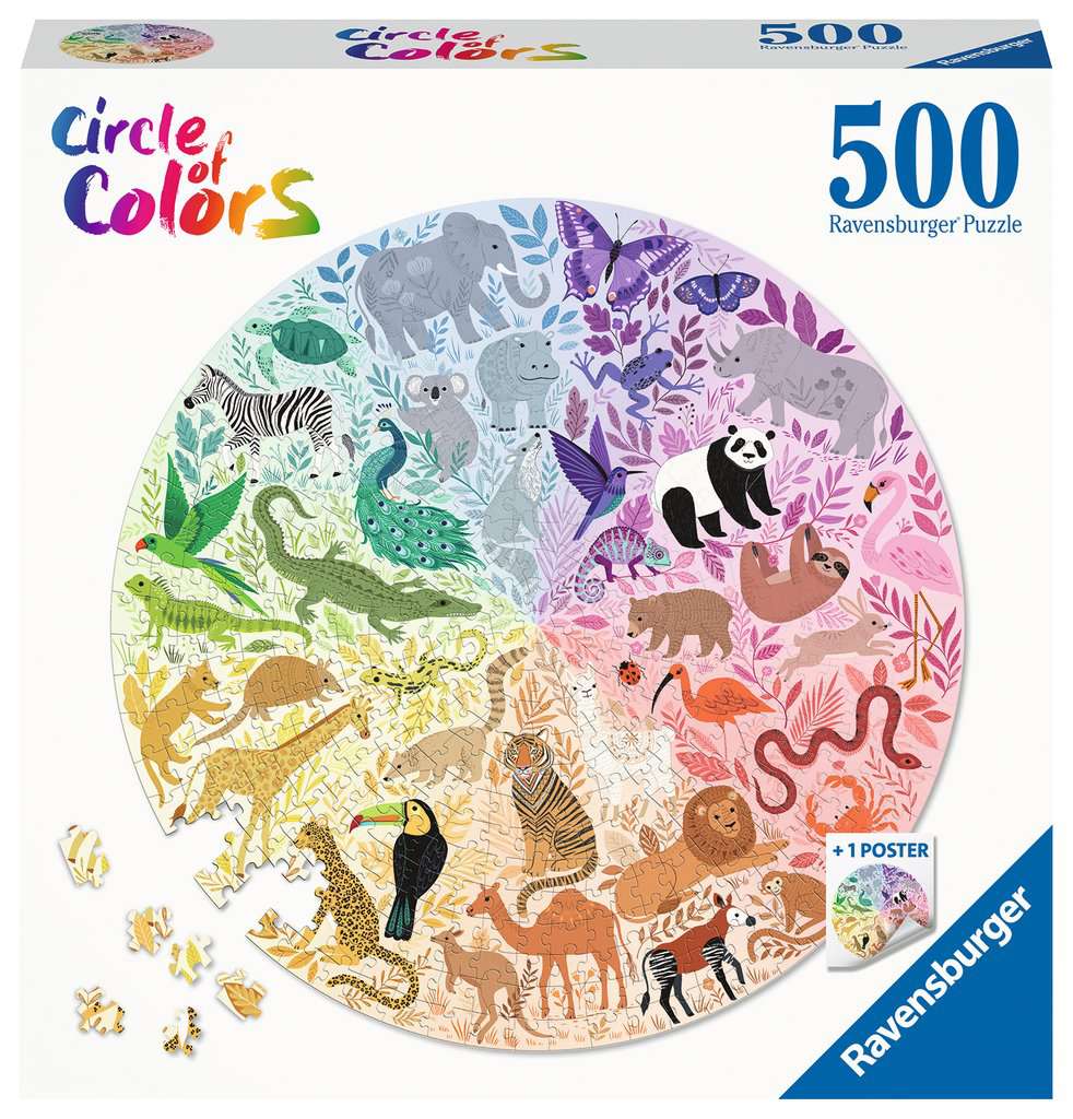 Ravensburger, Animals Circular Jigsaw - Image 2