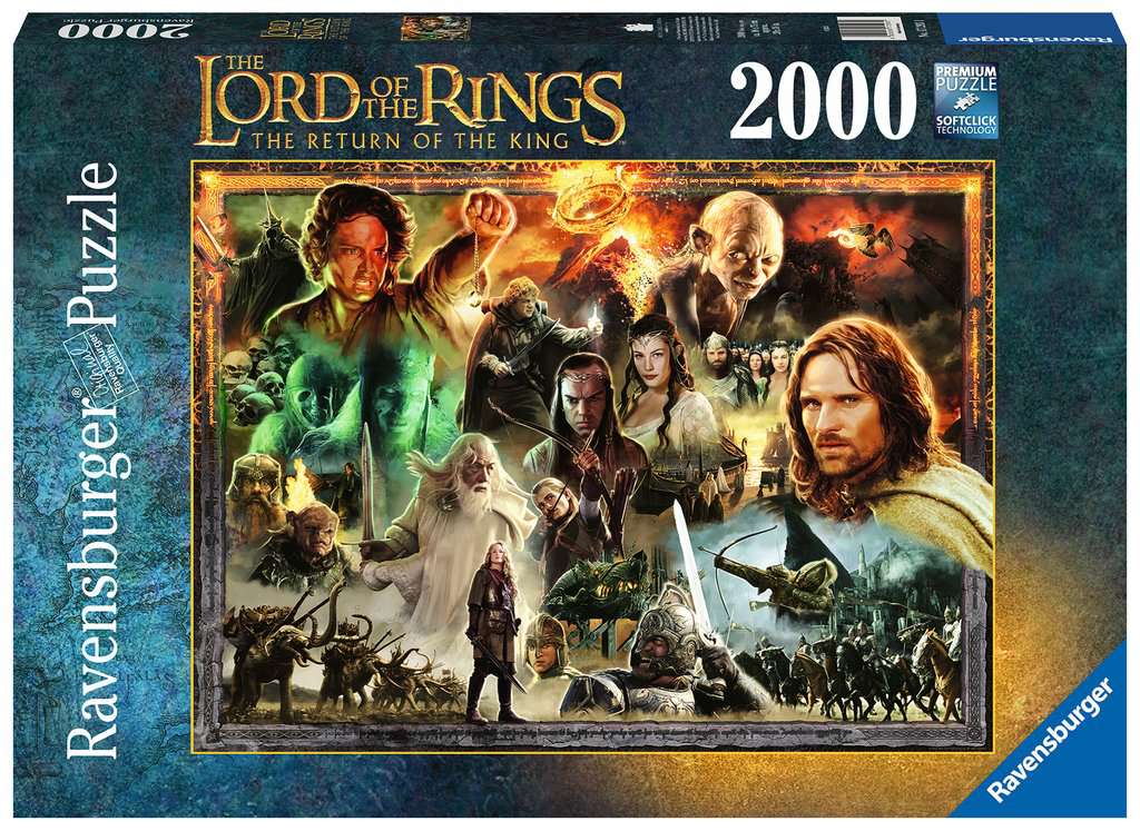 Adult puzzle 2000 pieces - The Lord of the Rings - Return of the King