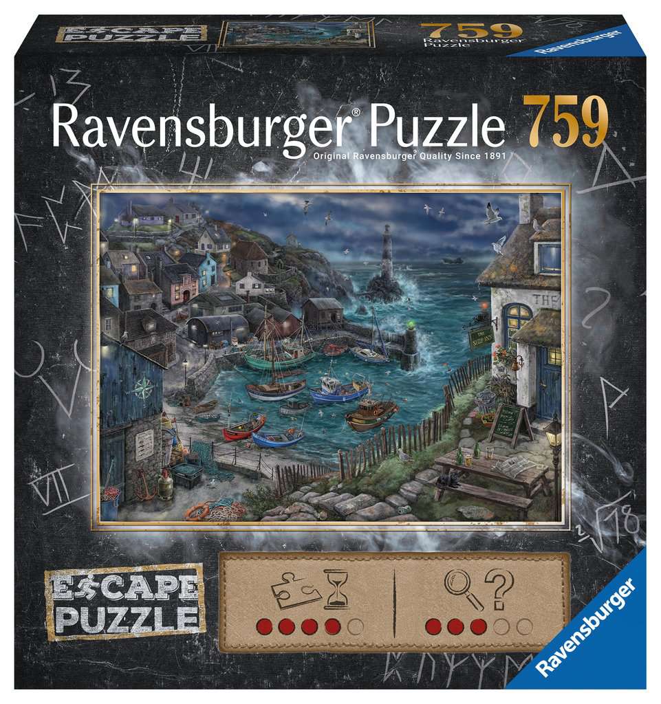 Ravensburger Escape Puzzle – Lighthouse 759 piece Mystery Jigsaw Puzzle