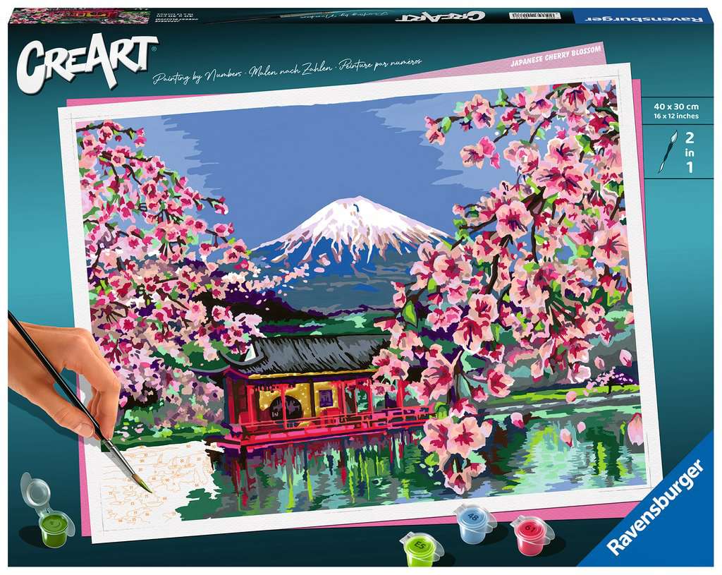 Ravensburger Creart Adults Trend - Japanese Cherry Blossom