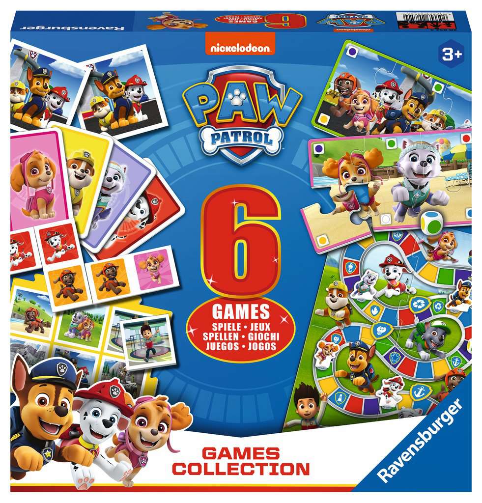 Ravensburger Paw Patrol, 6 in 1 Games