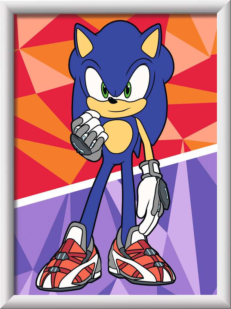 Ravensburger CreArt Paint by Numbers - Sonic the Hedgehog