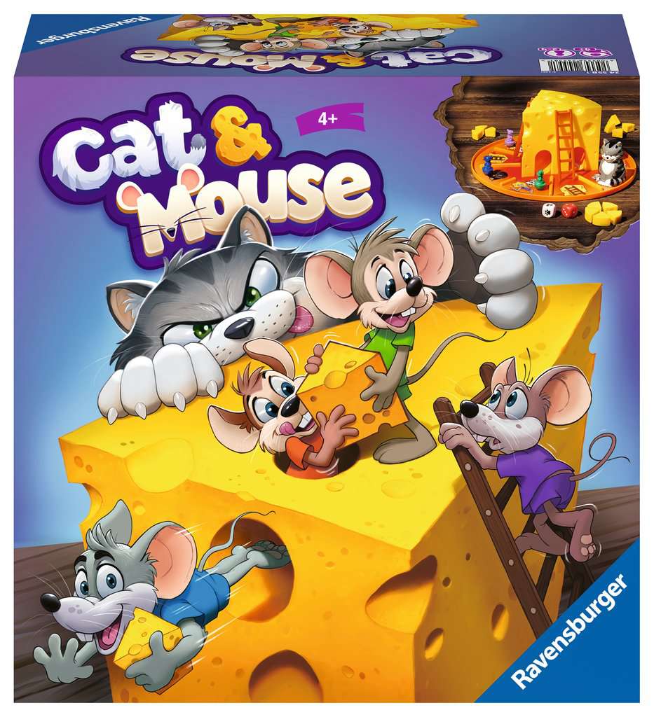 Ravensburger Cat & Mouse Board Games for Children Age 4 Years Up - 2 to 4 Players - Image 3