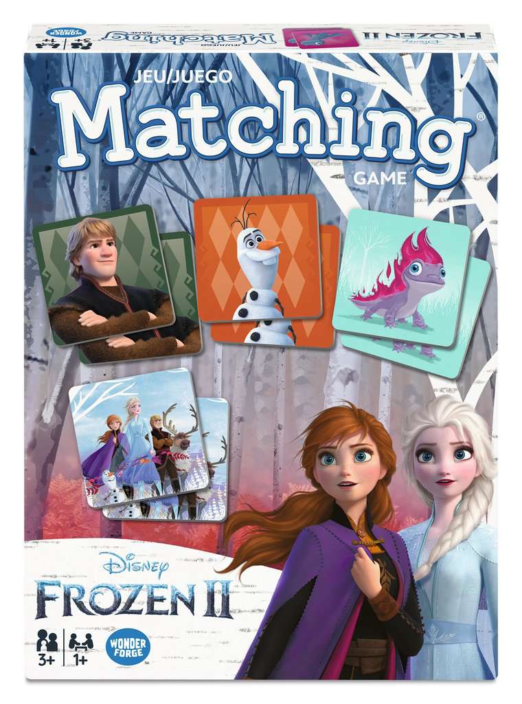 Disney Frozen 2 Matching - Card & Travel Game from 3 years