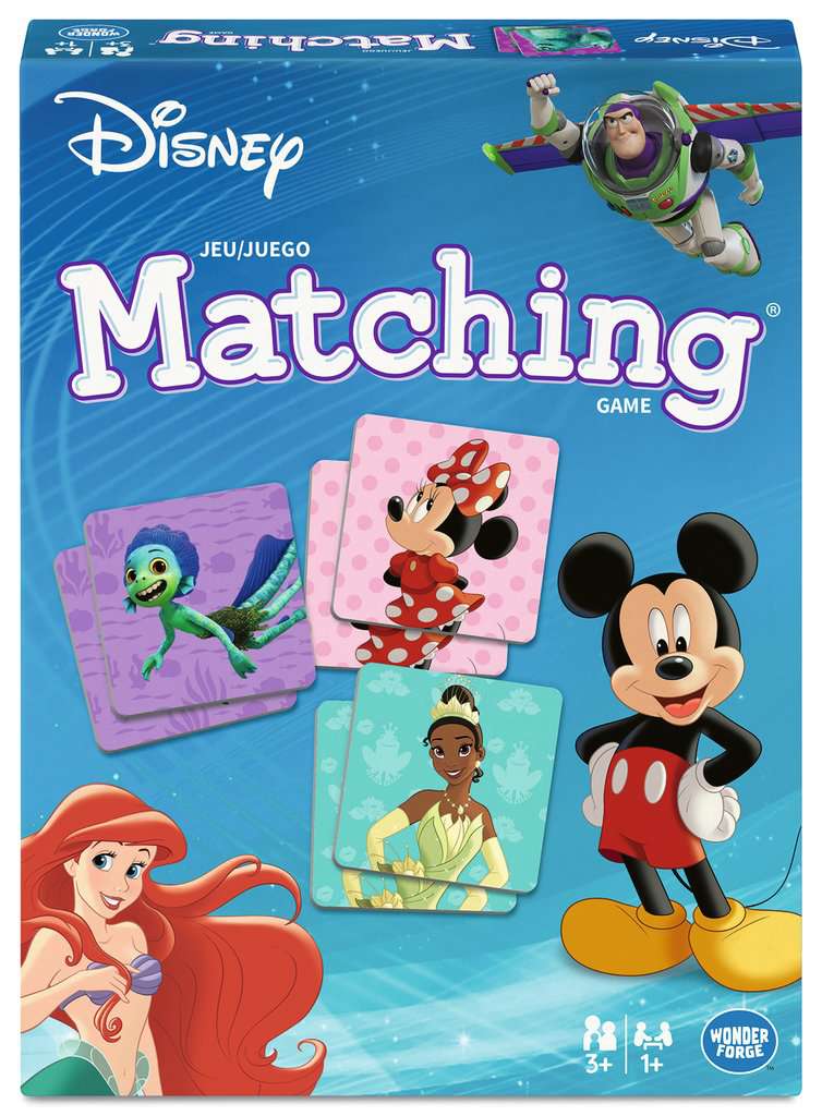 Disney Classic Matching - Card & Travel Game from 3 years