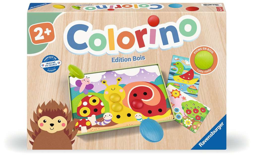Colorino - Edition Bois - Premiers apprentissages à partir de 2 ans