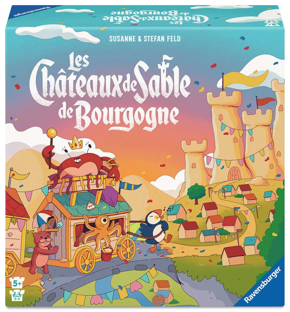 Les châteaux de sable de Bourgogne - Jeux enfants à partir de 5 ans
