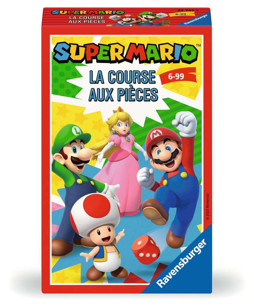Mini jeu - Super Mario La course aux pièces - Jeux enfants à partir de 6 ans