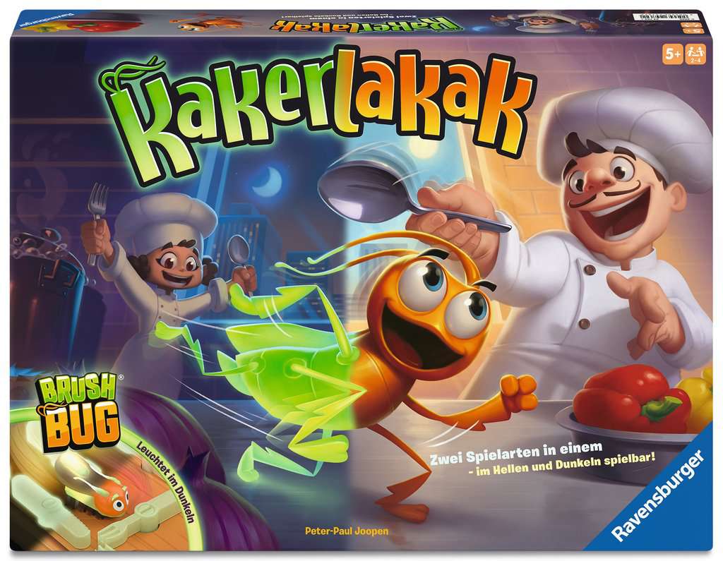 Kakerlakak - Glow in the Dark - Kinderspiel ab 5 Jahre