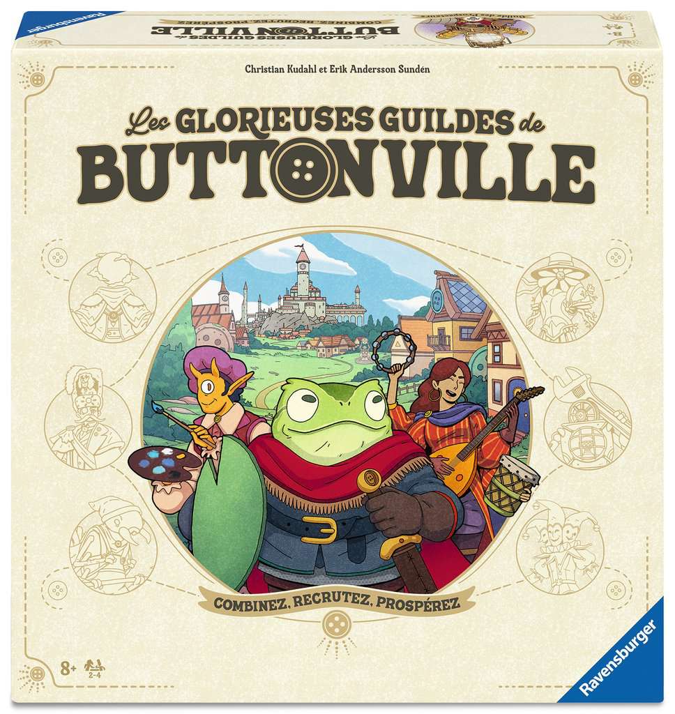 Les Glorieuses Guildes de Buttonville - Jeux famille à partir de 8 ans