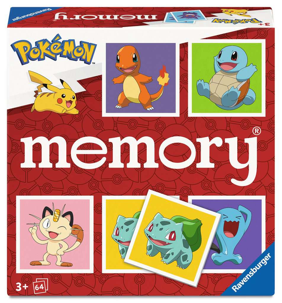 Grand memory® Pokémon - Loto, domino, memory® à partir de 3 ans