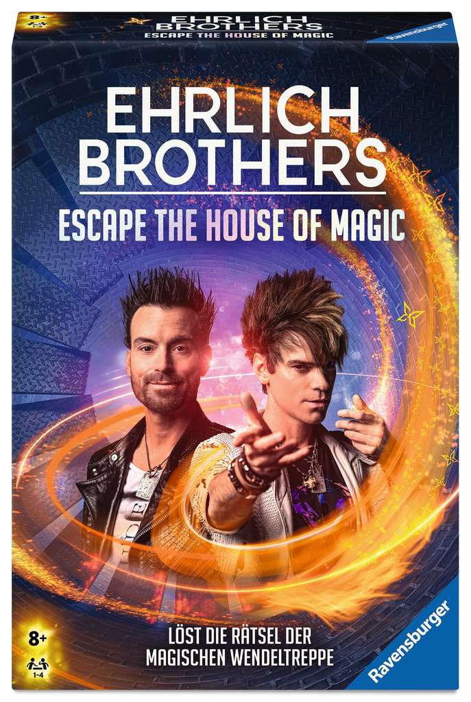 Ehrlich Brothers - Escape the House of Magic - Gesellschaftsspiel & Brettspiel ab 8 Jahre