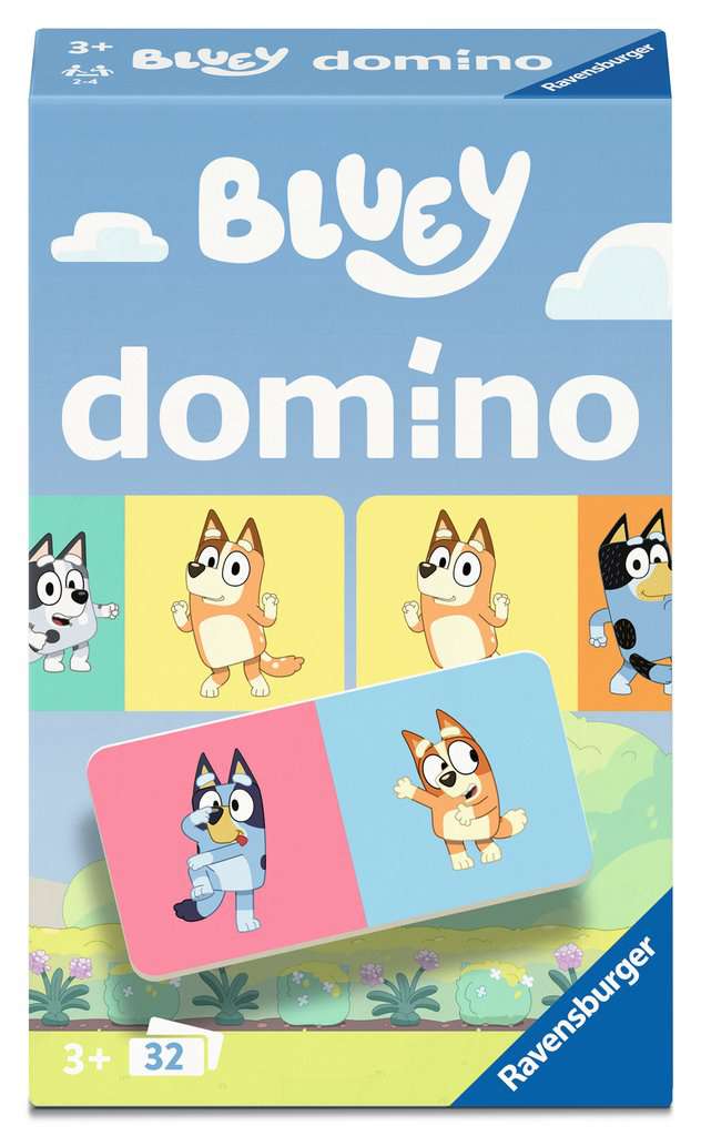 Ravensburger Bluey Dominoes Game