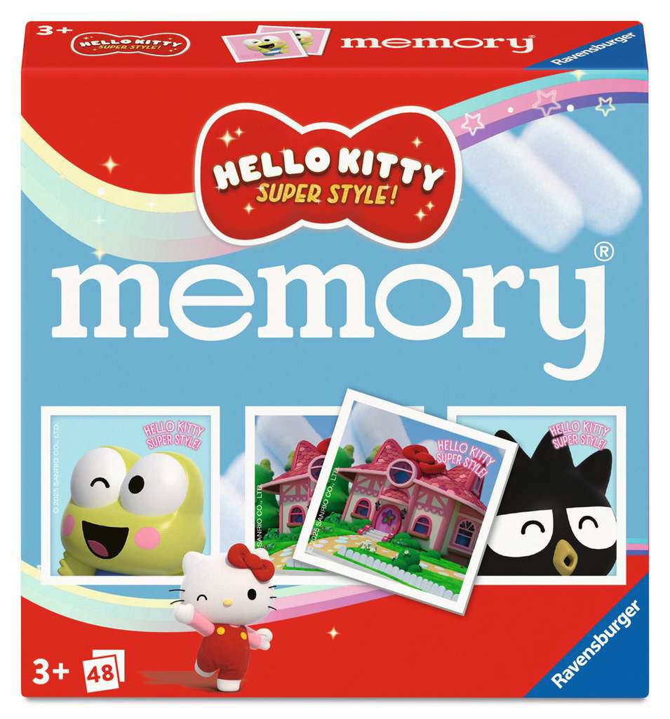Hello Kitty Mini Memory - Board Game - Brand New