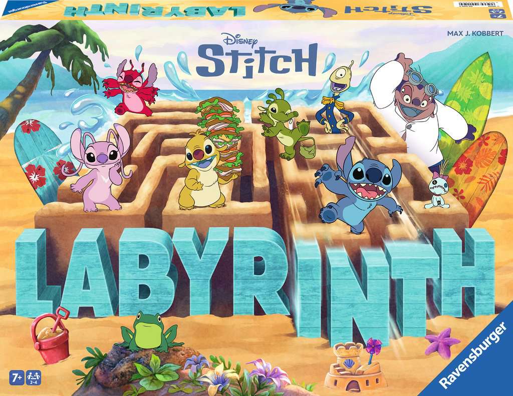 Labyrinth Stitch - Jeux de société à partir de 7 ans