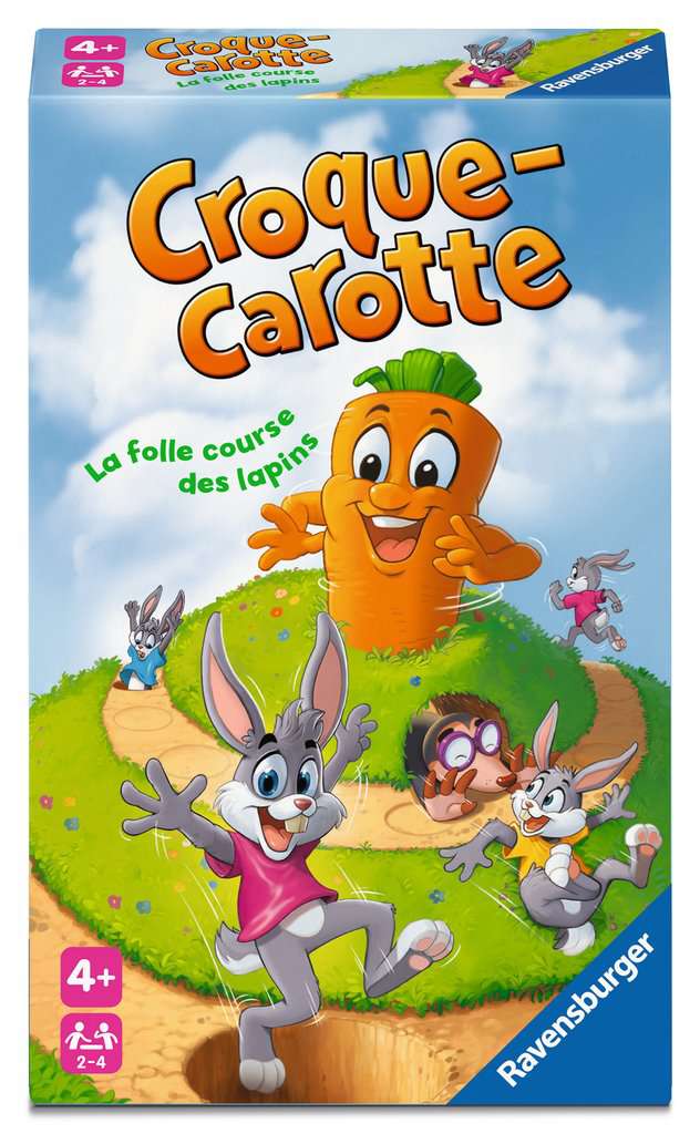 Mini jeu Croque Carotte - Jeux enfants à partir de 4 ans