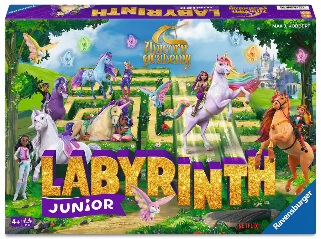 Ravensburger Unicorn Academy Junior Labyrinth - The Moving Maze Game