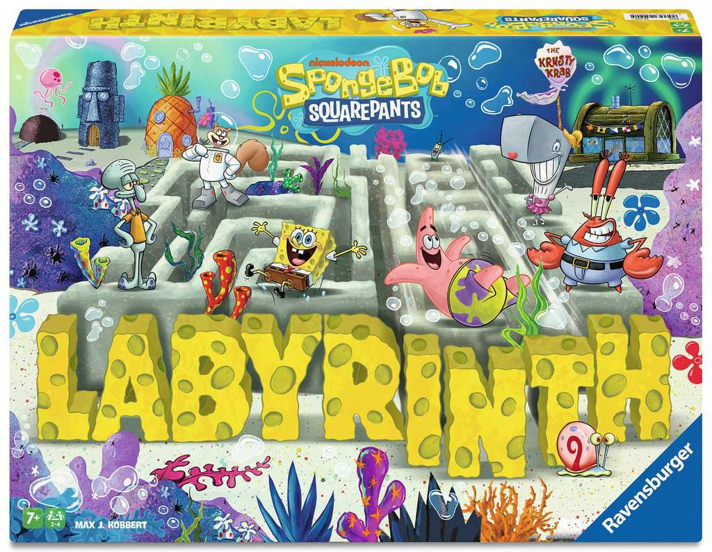 Labyrinthe Bob l'éponge - Ravensburger à partir de 7 ans