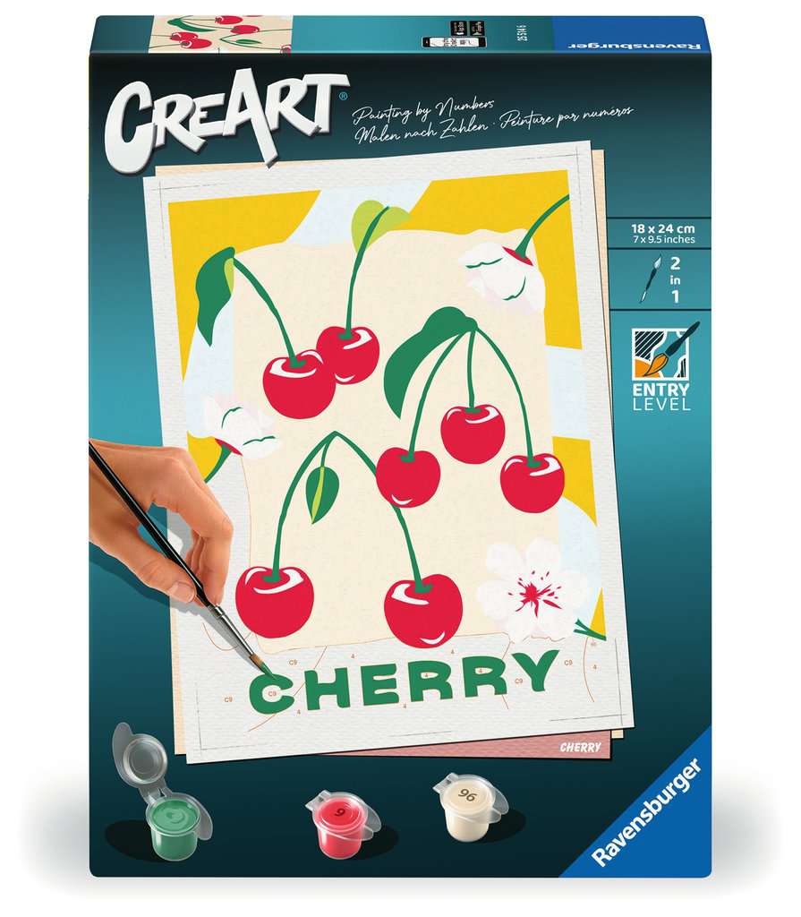 CreArt Adultes Tendance - Cherry