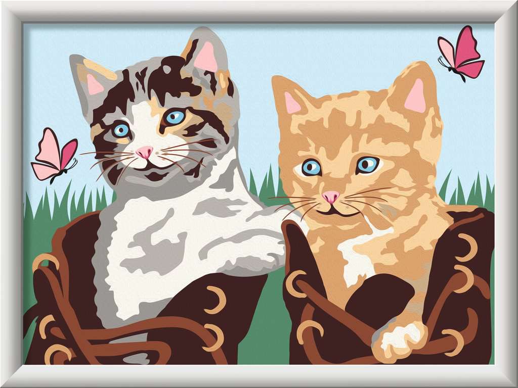 CreArt Kids 18x24cm - Chatons et chaussures