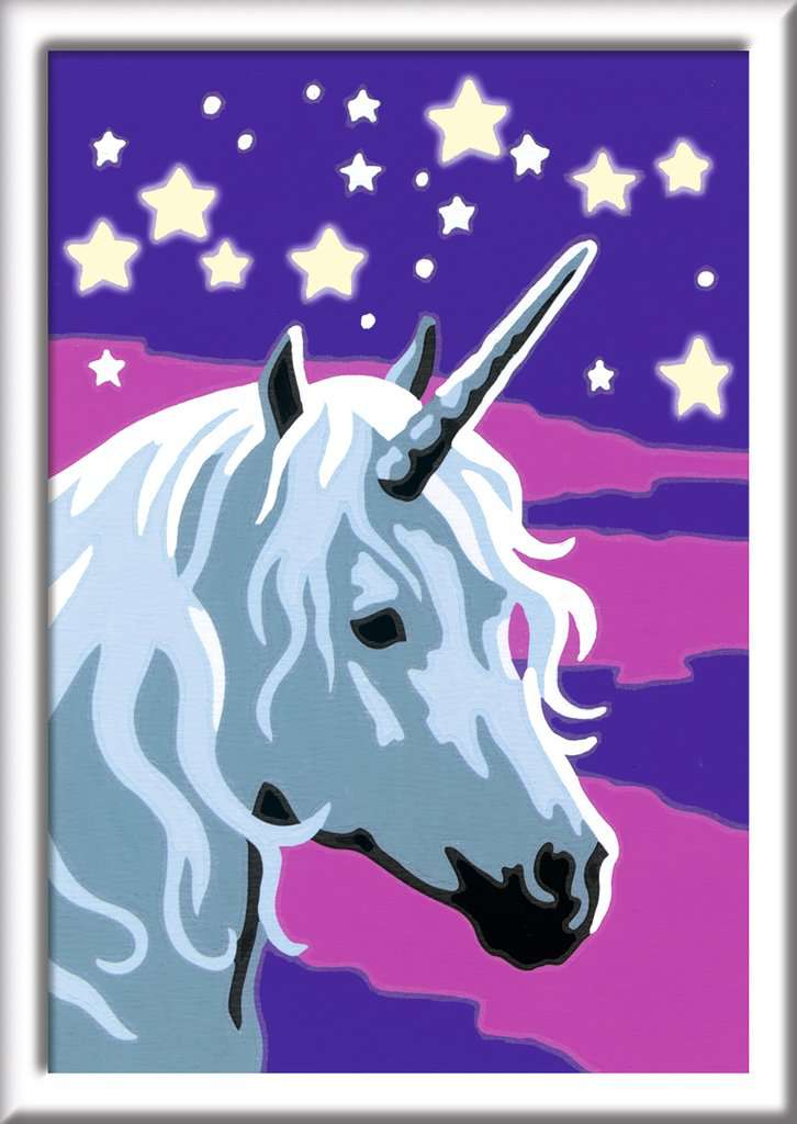 CreArt Kids 8,5x12cm - Licorne scintillante