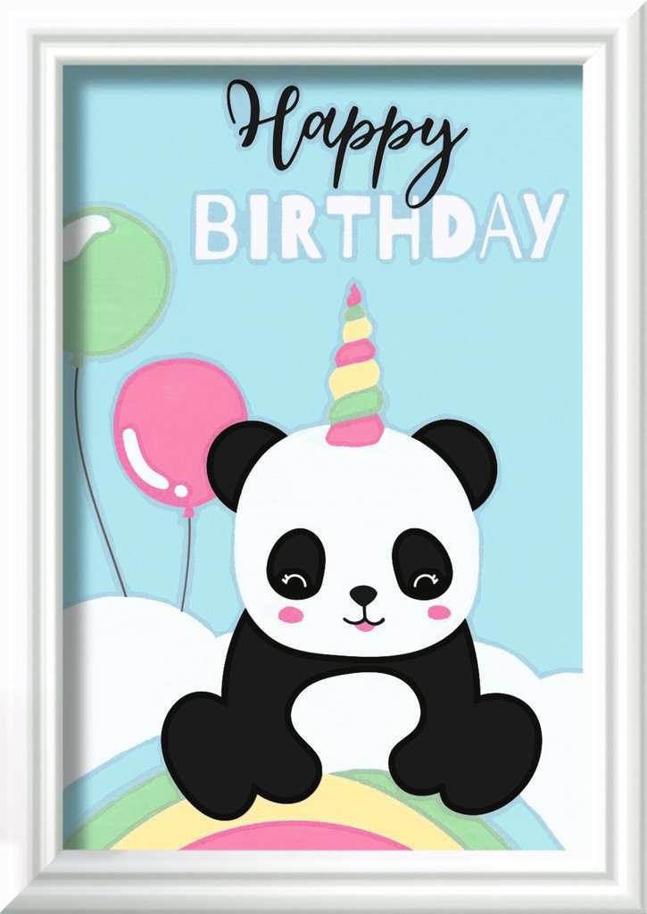 CreArt Kids 8,5x12cm - Happy Birthday