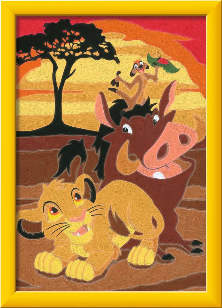 CreArt Kids 13x18cm Disney Le Roi Lion - Le Roi Lion