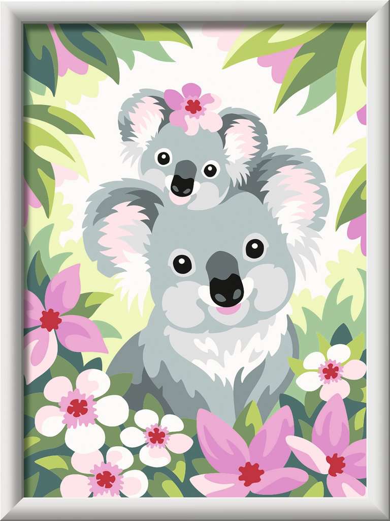 CreArt Kids 18x24cm - Maman koala et son bébé