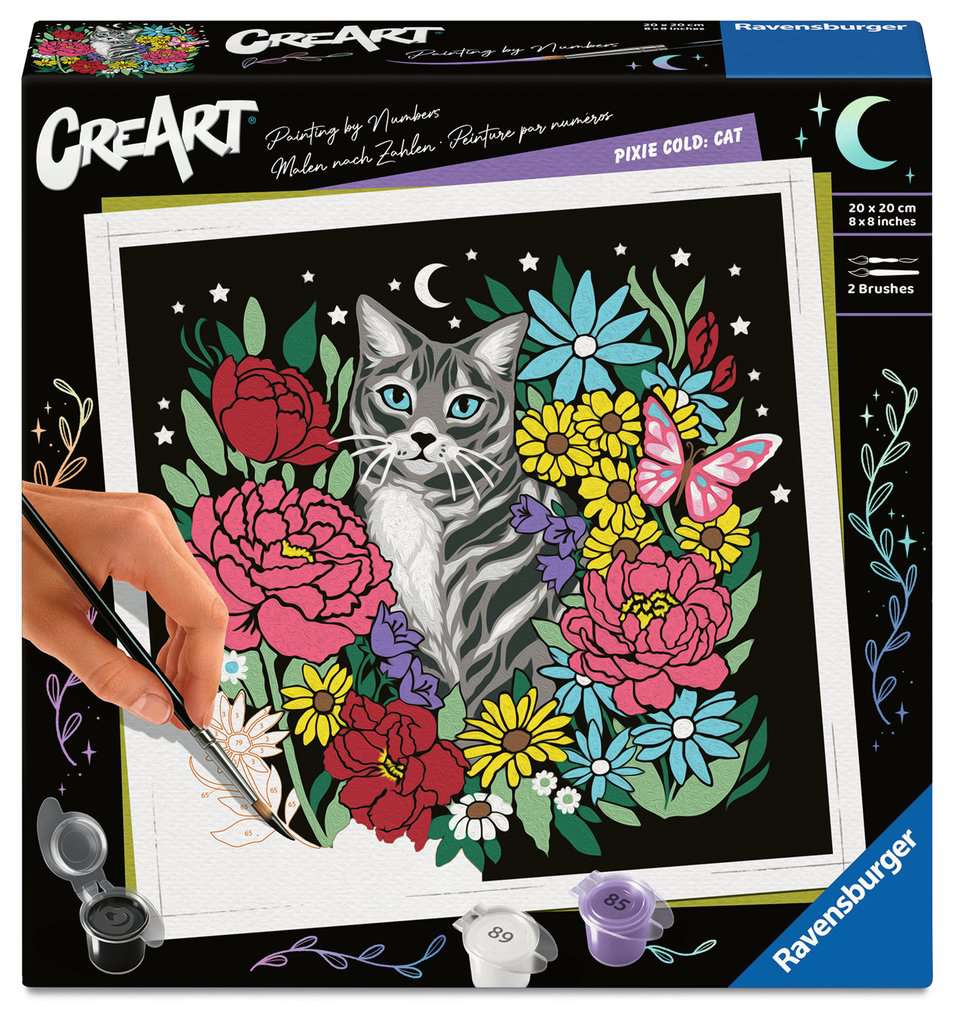 CreArt Adultes Tendance - Chat / Pixie Cold Edition