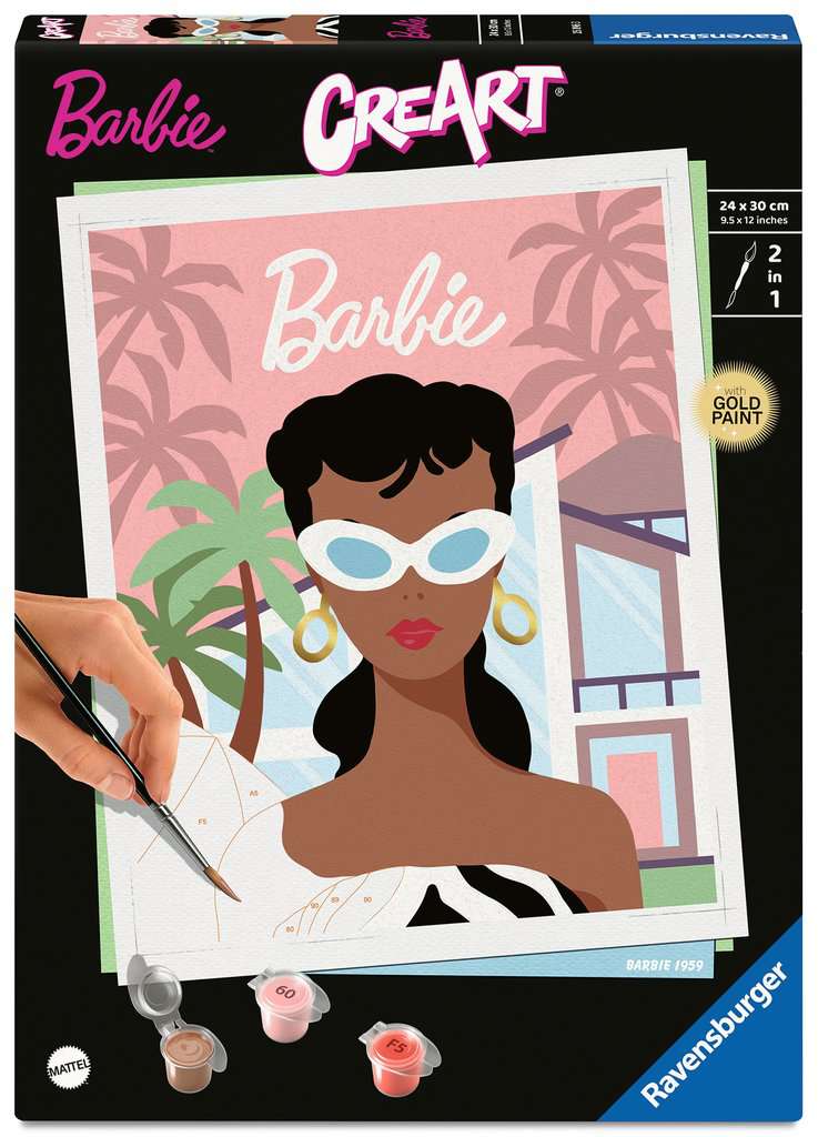 CreArt Adultes Tendance Barbie - Barbie 1959