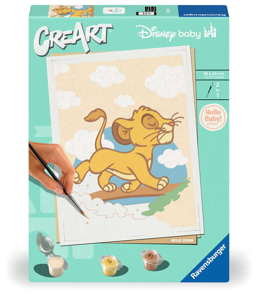 CreArt Adultes Tendance Disney Baby  - Simba