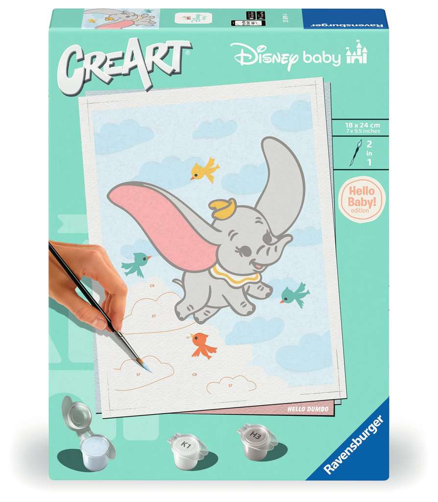 CreArt Adultes Tendance Disney Baby  - Dumbo