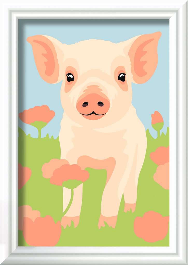 CreArt Kids 8,5x12cm - Cochon