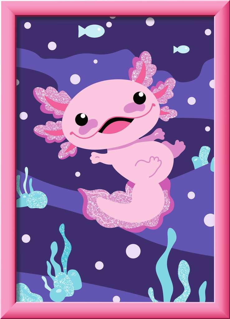 CreArt Kids 13x18cm - Axolotl