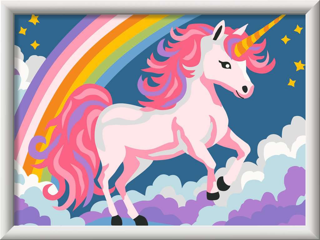 CreArt Kids 18x24cm - Licorne néon