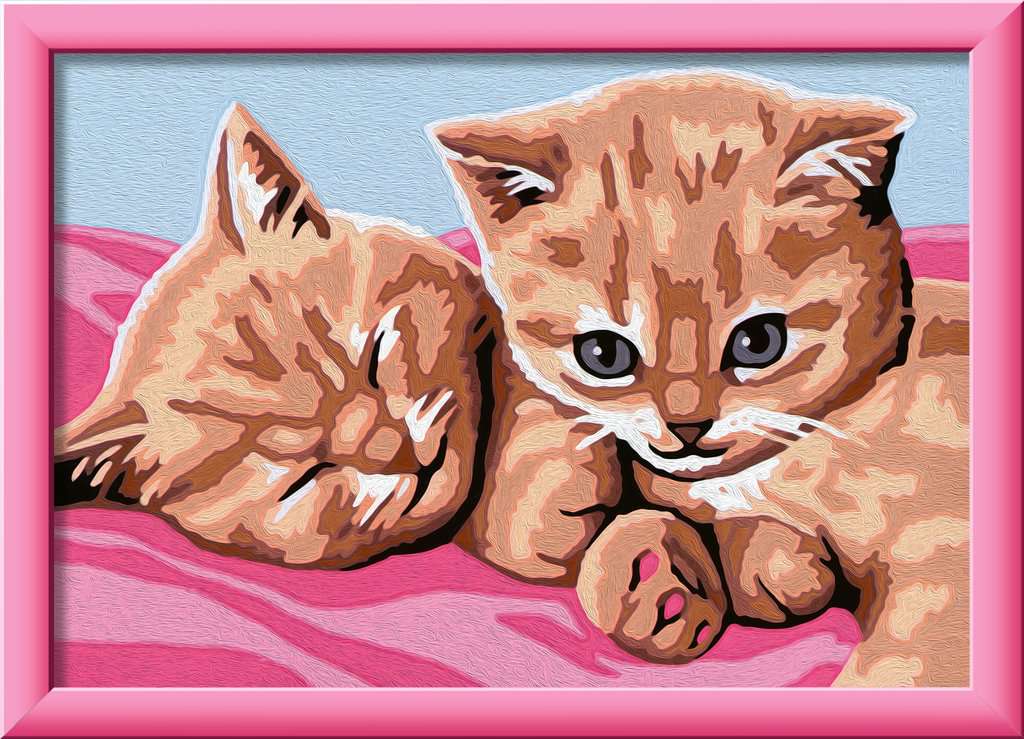 CreArt Kids 13x18cm - Chatons roux