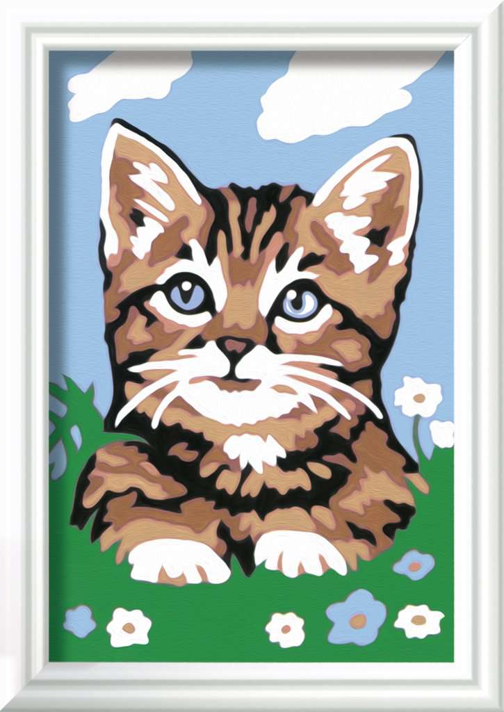 CreArt Kids 8,5x12cm - Chaton brun