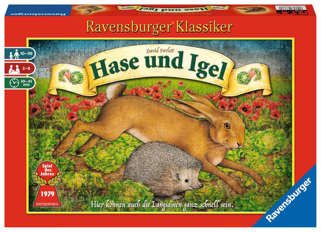 Hase und Igel - Gesellschaftsspiel & Brettspiel ab 10 Jahre