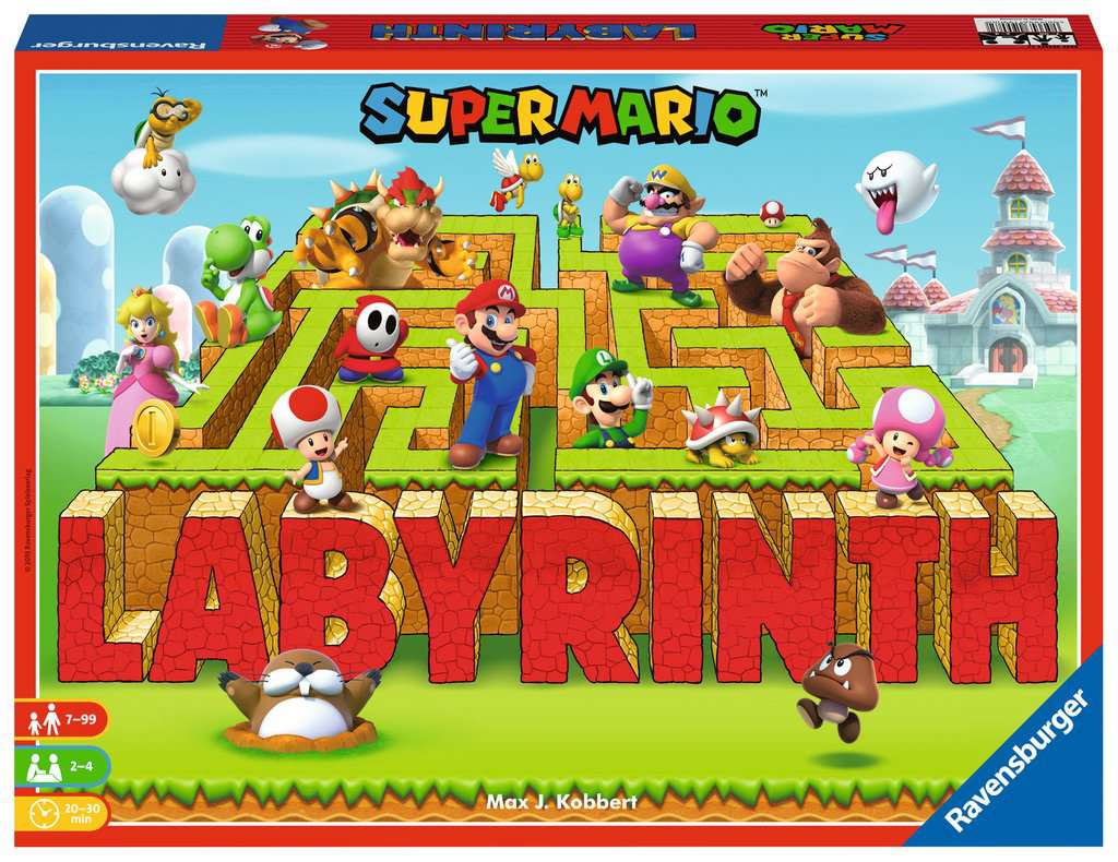 Ravensburger Super Mario Labyrinth - The Moving Maze Game