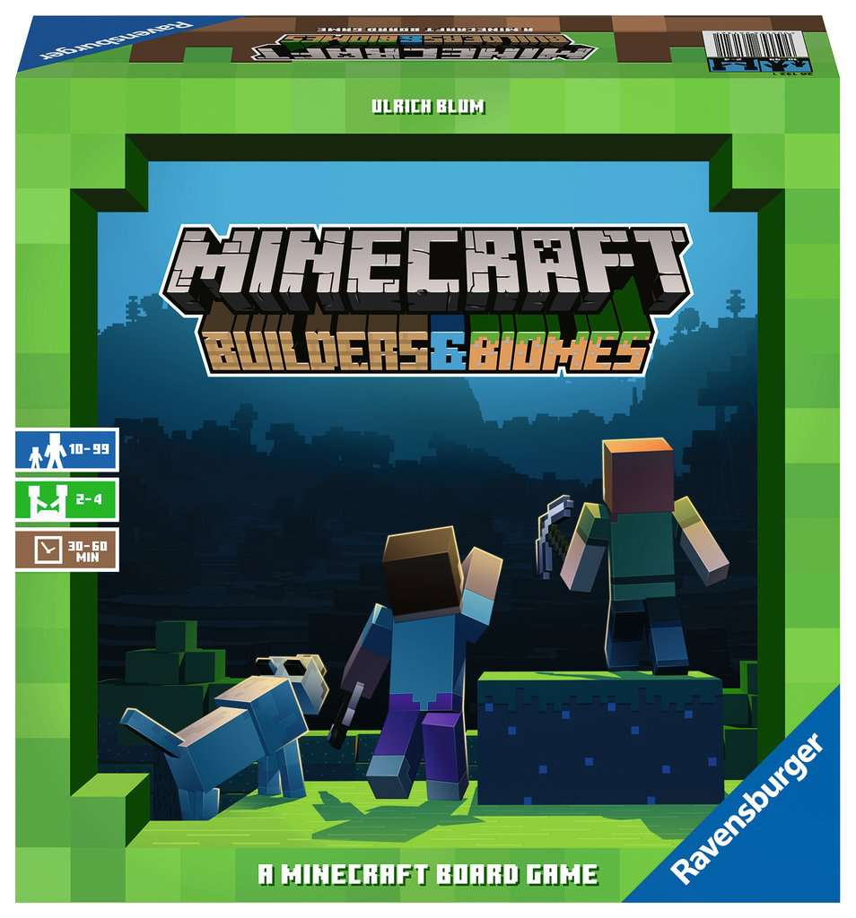 Minecraft: Builders & Biomes - Gesellschaftsspiel & Brettspiel ab 10 Jahre