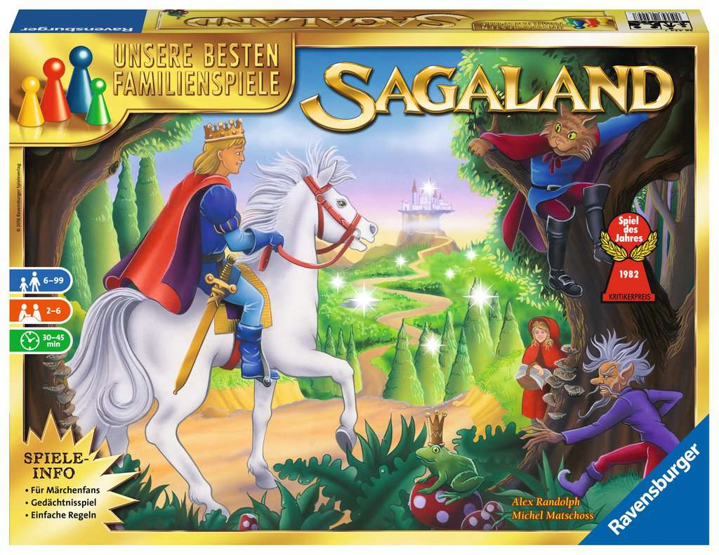 Sagaland - Gesellschaftsspiel & Brettspiel ab 6 Jahre