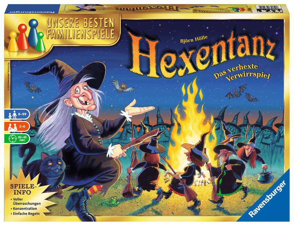 Hexentanz - Gesellschaftsspiel & Brettspiel ab 8 Jahre
